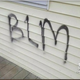 Graffiti painted on the side of Maria and Officer Daniel Daly’s home
CBS Boston 4 Screenshot